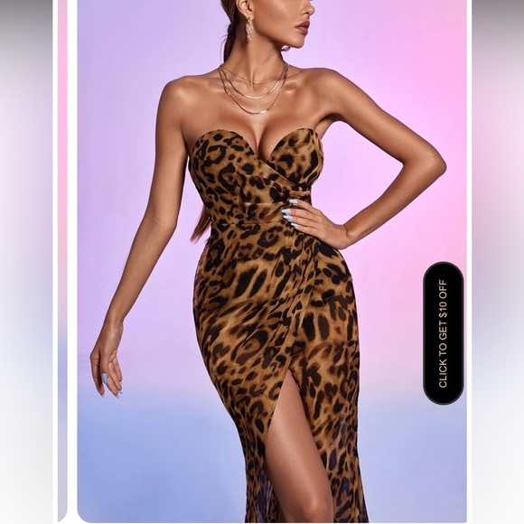 Leopard Gown​​​ - Picture 5 of 10